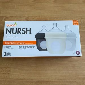 3 pack boon nursh 4oz bottles - new with tags